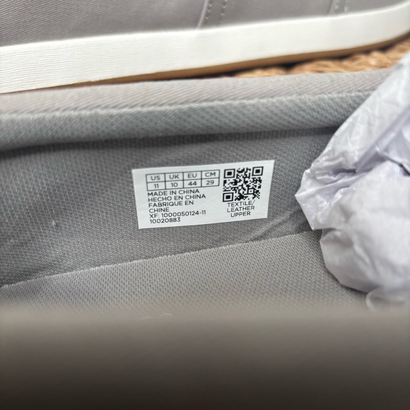 TOMS Alpargata FWD shoes in Drizzle Grey Brushed Twill NWOT Sz 11, Men’s - Picture 7 of 7